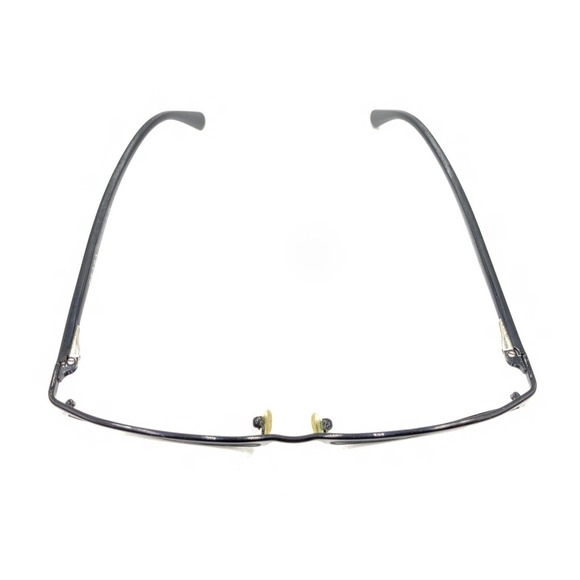 Prada VPR 51P 7AX-1O1 Black Silver Eyeglasses Frames 54-18 140 Italy Designer - Picture 3 of 12